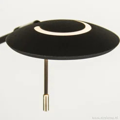 Straluma Moderne vloerlamp-uplighter LED zwart> Vloerlampen|Leeslampen