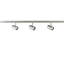 Straluma Nikkel railsysteem met spots 1-fase> Opbouwspots|Woonkamerlampen
