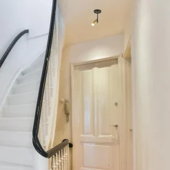 Straluma Opbouwspot 1-lichts zwart/brass GU10 mini><noscript><img width=