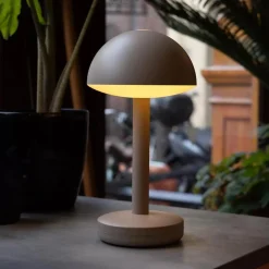 Straluma Oplaadbare LED tafellamp beige><noscript><img width=