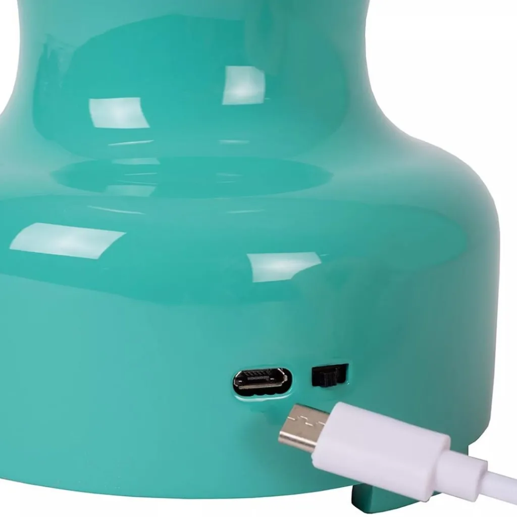Straluma Oplaadbare tafellamp op batterij turquoise> Tafellampen|Eetkamerverlichting