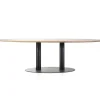 Straluma Ovale eetkamertafel eiken naturel 300x120 cm> Eettafels