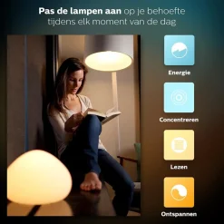 Straluma Philips Hue white ambiance starter kit E27 met Bluetooth><noscript><img width=