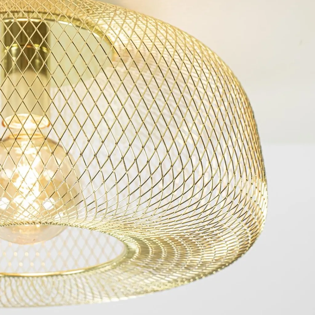 Straluma Plafondlamp Honey 40 goud> Plafondlampen|Draadlampen