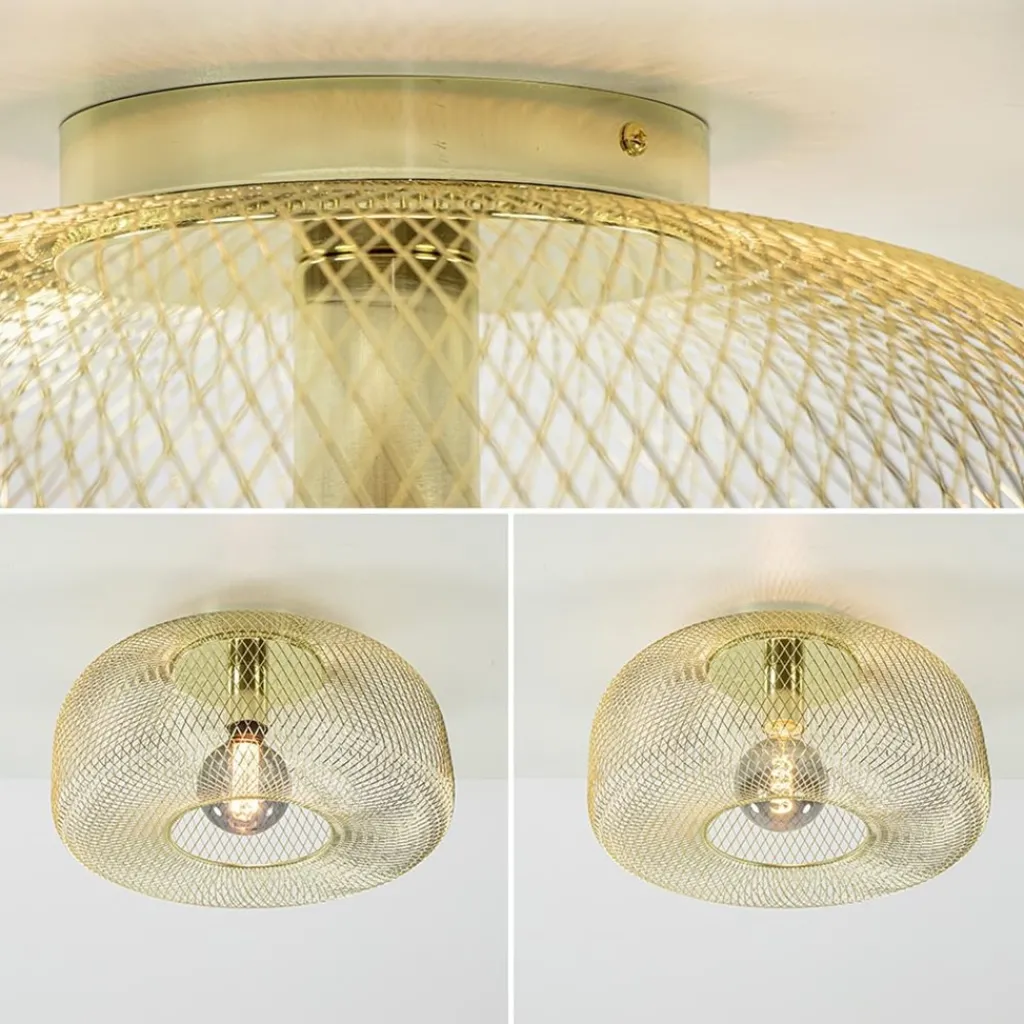 Straluma Plafondlamp Honey 40 goud> Plafondlampen|Draadlampen