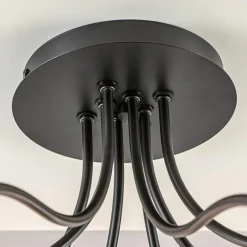 Straluma Plafondlamp Kraken klein 8-armen zwart><noscript><img width=