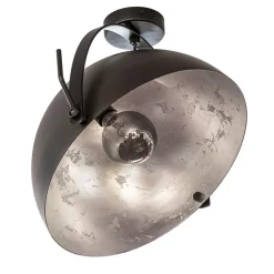 Straluma Plafondlamp Larino gunmetal/silverleaf 40 cm> Plafondlampen|Design Verlichting