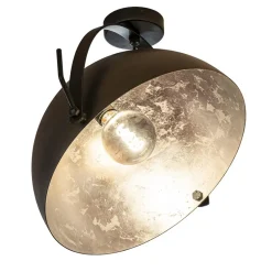Straluma Plafondlamp Larino gunmetal/silverleaf 40 cm> Plafondlampen|Design Verlichting