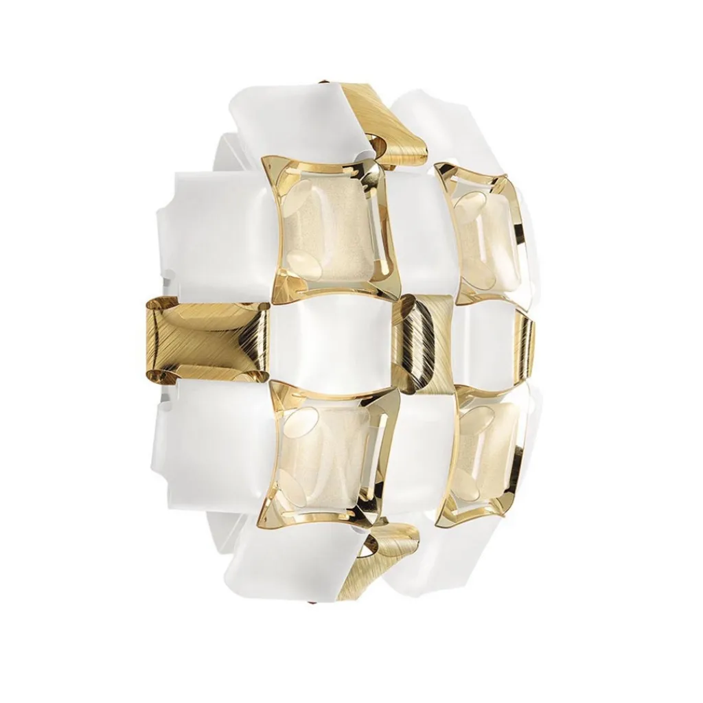 Straluma Plafondlamp Mida gold 32cm> Wandlampen|Slaapkamerlampen