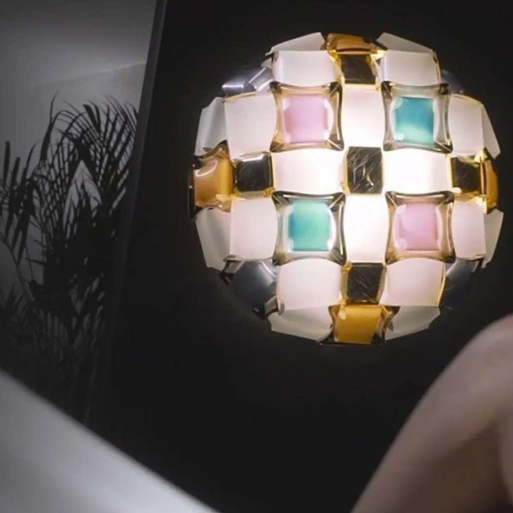 Straluma Plafondlamp Mida multicolor 53 cm> Wandlampen|Halverlichting