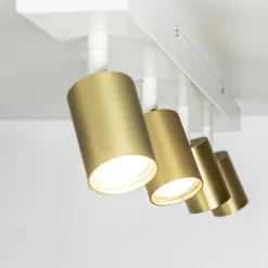 Straluma Plafondspot Bounce 4L balk wit/matgoud><noscript><img width=