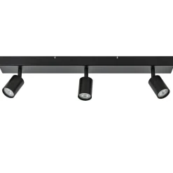 Straluma Plafondspot Bounce 3L balk zwart> Plafondlampen|Opbouwspots