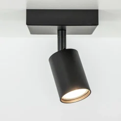 Straluma Plafondspot Bounce 1L zwart><noscript><img width=