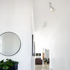 Straluma Plafondspot cilinder hoog wit gu10><noscript><img width=