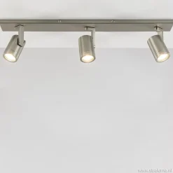 Straluma Plafondspot Halo 3L balk rvs gu10> Opbouwspots|Keukenverlichting