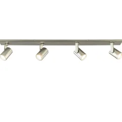 Straluma Plafondspot Halo 4L balk rvs gu10> Opbouwspots|Halverlichting