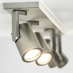 Straluma Plafondspot Halo 4L balk rvs gu10><noscript><img width=