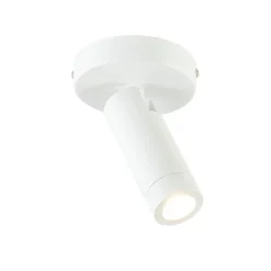 Straluma Plafondspot Miller enkel wit/goud pucc> Opbouwspots|Keukenverlichting