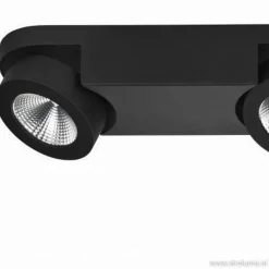 Straluma Plafondspot Montreal 3L balk zwart 3000k><noscript><img width=