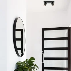 Straluma Plafondspot Oliver 2L zwart balk+tubes><noscript><img width=