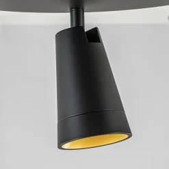 Straluma Plafondspot Petunia 3L rond zwart/goud><noscript><img width=