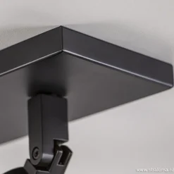 Straluma Plafondspot Rain 3L balk zwart gu10 IP44><noscript><img width=