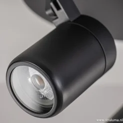 Straluma Plafondspot Rain 3L rond zwart IP44><noscript><img width=