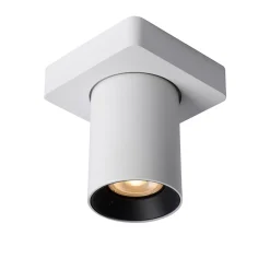 Straluma Plafondspot tube 1-L wit incl.gu10 dtw> Plafondlampen|Opbouwspots