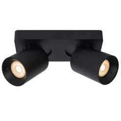 Straluma Plafondspot tube 2-L zwart incl.gu10 dtw><noscript><img width=