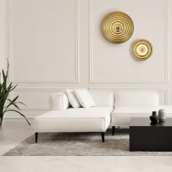 Straluma Plafond/wandlamp Saturn 56cm matgoud><noscript><img width=