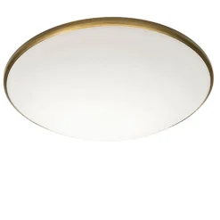 Straluma Plafonnière Art 30 brons e27> Plafonnières|Woonkamerlampen