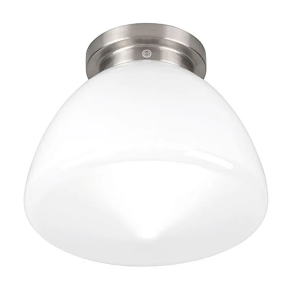 Straluma Plafonnière Glasgow art deco chroom glas> Plafonnières|Woonkamerlampen