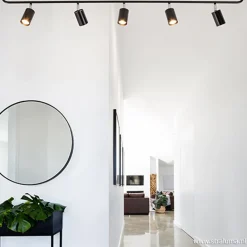 Straluma Rail zwart 5-lichts 160cm gu10><noscript><img width=