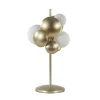 Straluma Retro tafellamp goud met wit glas> Tafellampen|Design Verlichting