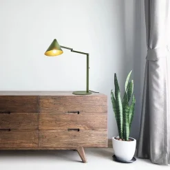 Straluma Retro tafellamp met kap verstelbaar groen><noscript><img width=