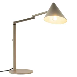 Straluma Retro tafellamp met kap verstelbaar zand> Tafellampen|Retro Verlichting