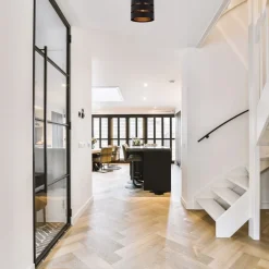 Straluma Ronde plafondlamp zwart metaal met goud><noscript><img width=