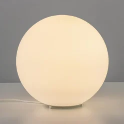 Straluma Ronde tafellamp opaal glas 30 cm><noscript><img width=