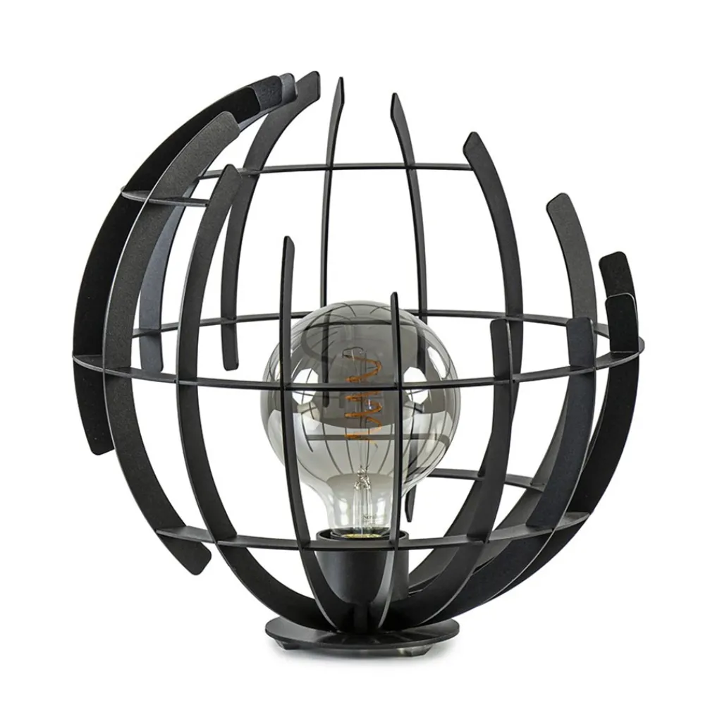 Straluma Ronde tafellamp Terra 35 cm zwart metaal> Tafellampen|Design Verlichting