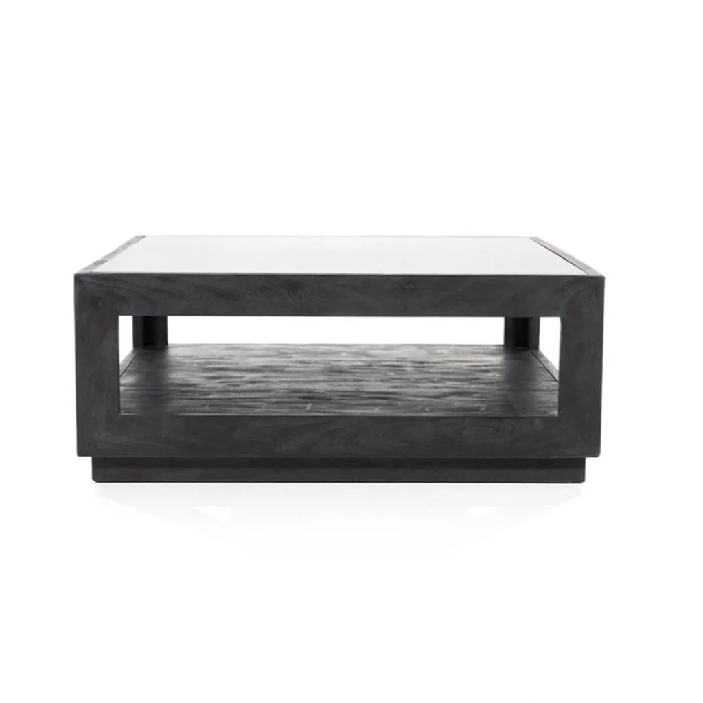 Straluma Salontafel Liam 95x95x35 cm -zwart> Salontafels