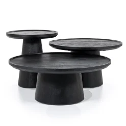 Straluma Salontafel Ron zwart 80x32 cm><noscript><img width=