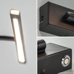 Straluma Schilderijlamp Matisse zwart 34cm><noscript><img width=