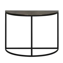 Straluma Sidetable Peto antiek brons met zwart 100x42x76 cm> Light and Living|Sidetables