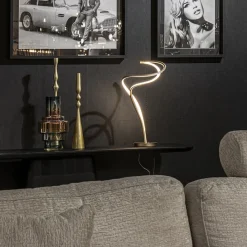 Straluma Sierlijke LED tafellamp goud dimbaar><noscript><img width=