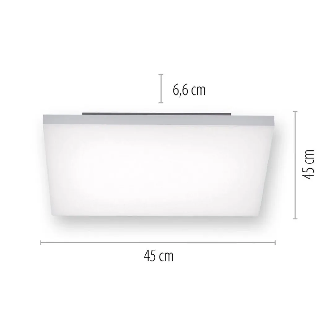 Straluma Smart LED paneel wit dimbaar 45x45 cm> Plafondlampen|Smart lampen