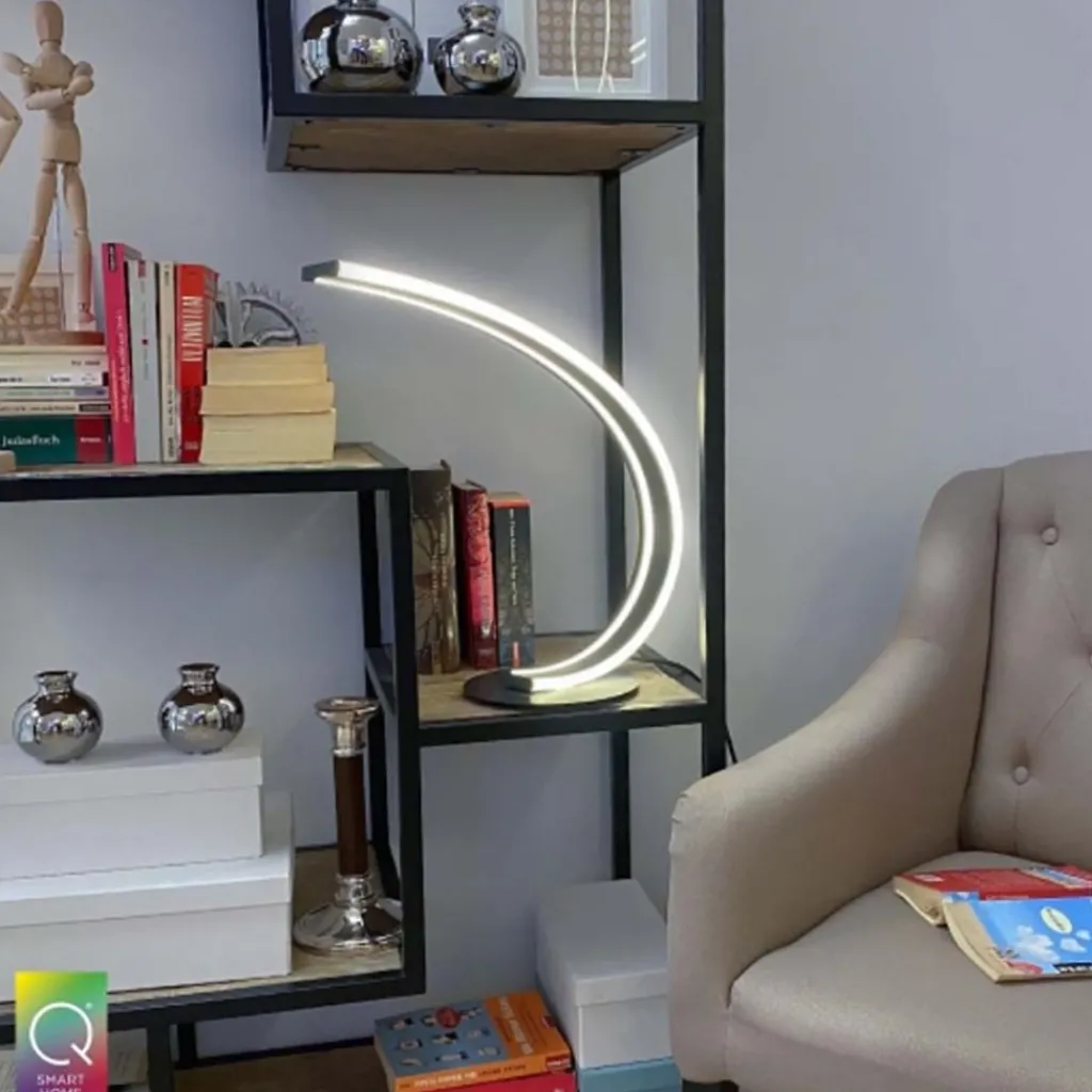 Straluma Smart tafellamp antraciet met dimbaar LED> Tafellampen|Smart lampen