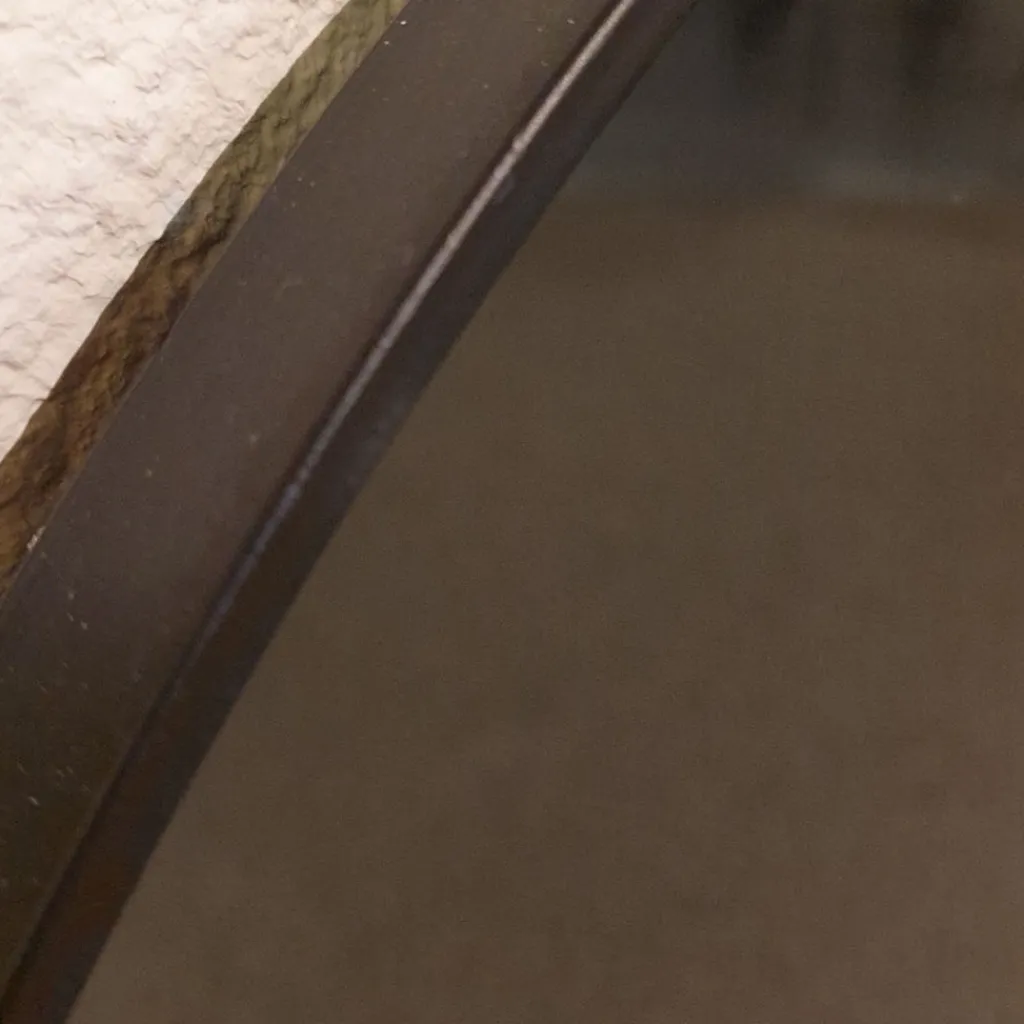 Straluma Spiegel Espejo zwart met smoke glas> Light and Living