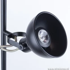 Straluma Staande 2-L spot zwart industrieel incl.gu10><noscript><img width=