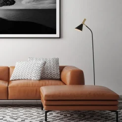 Straluma Staande leeslamp Anne's Choice zwart/goud><noscript><img width=