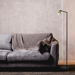 Straluma Staande leesspot Bounce zwart/goud><noscript><img width=